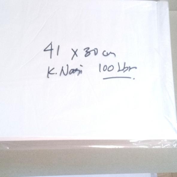 ♧ Kertas Nasi KFC/ Burger 40 x 30 cm, 100 lbr ☊