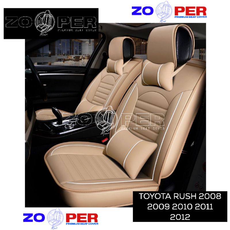 SARUNG JOK TOYOTA RUSH 2009 RUSH 2010 RUSH 2011 RUSH 2012  / SARUNG JOK MOBIL TOYOTA RUSH