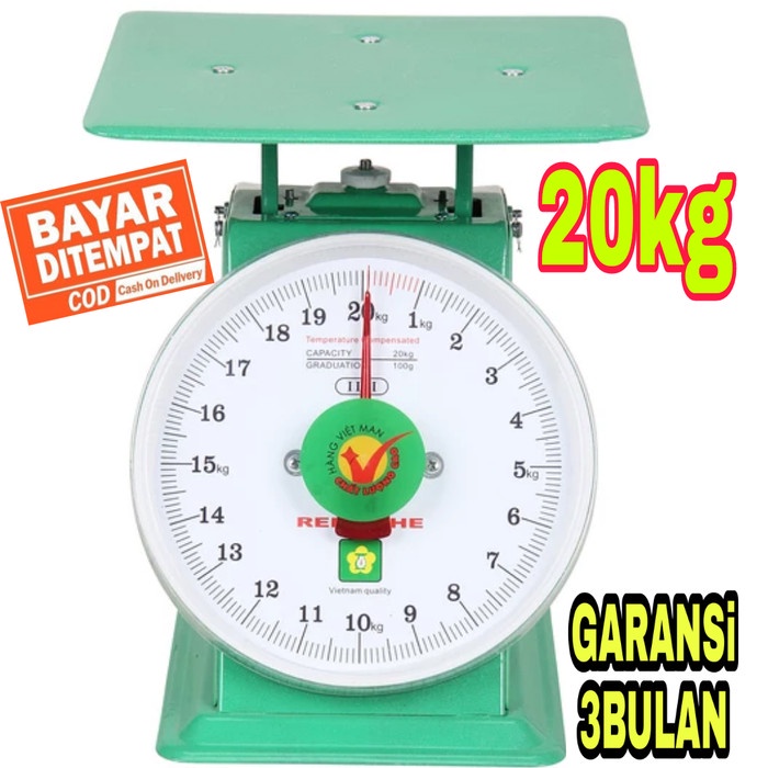 Gaya Timbangan Duduk 20Kg/Timbangan Murah 20Kg/Timbangan Manual Jarum Terbatas