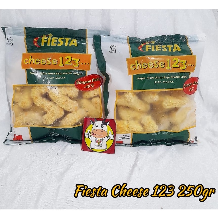 

FROZEN FOOD FIESTA NUGGET CHEESE 123 250GRAM - DISASS JOGJA