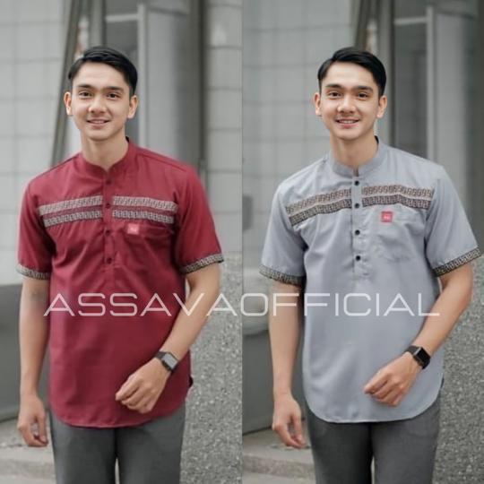 SIZE M L XL BAJU KOKO KURTA FF DEWASA LENGAN PENDEK MATERIAL TOYOBO ADEM SERAP KERINGAT BEST SELLER - BAJU KOKO KURTA FF PREMIUM LENGAN PENDEK | KURTA FF BAHAN TOYOBO