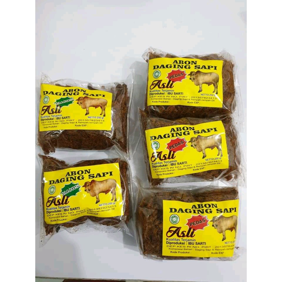 

Abon Daging Sapi Bu Sarti 100gr / Abon Daging Sapi Bu Sarti Asli Halal Sejak 1955 Oleh-Oleh Surabaya