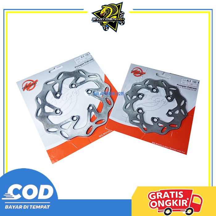 PIRINGAN CAKRAM CRF150 KLX150 WR155 / CAKRAM CRF 150 KLX WR155 / DISC CRF150 KLX WR155