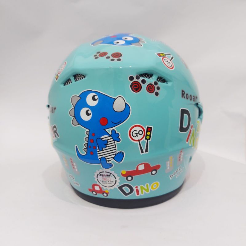 Helm Anak Dino SKY Umur 3 SD 9 Tahun