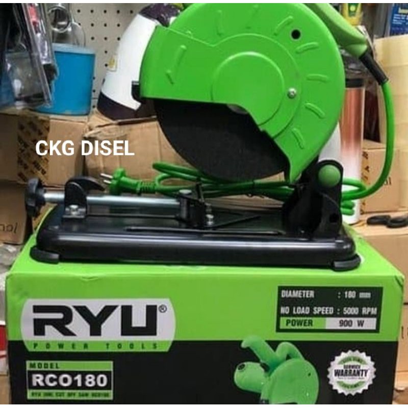 Mesin Cut Off Saw RYU RCO 180 Mesin potong besi 7 inch