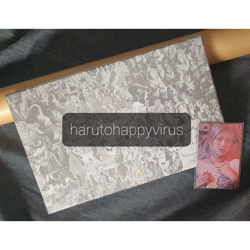 ALBUM BLACKPINK ROSE READY STOCK / ALBUM ROSE READY STOCK SEALED / ROSE FIRST SINGLE ALBUM SEALED