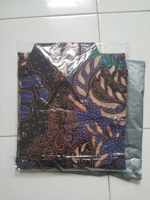 Bswart Batik Hrb026 Kenongo Hem Pendek Padi Pekalongan M L Xl Batik Pria Murah Modern Grosir