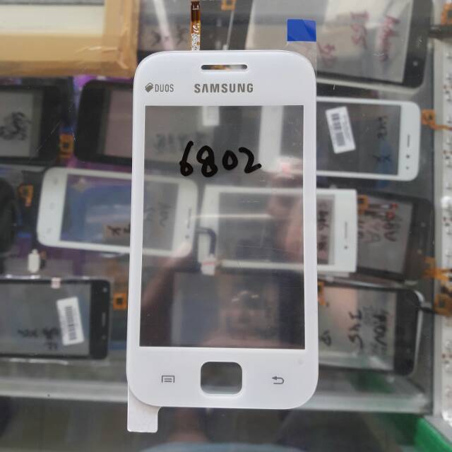 Touchscreen SAMSUNG S6802 PUTIH ORI TOUCHSCREEN SAMSUNG ACE DUOS PUTIH LAYAR SENTUH SAMSUNG S6802