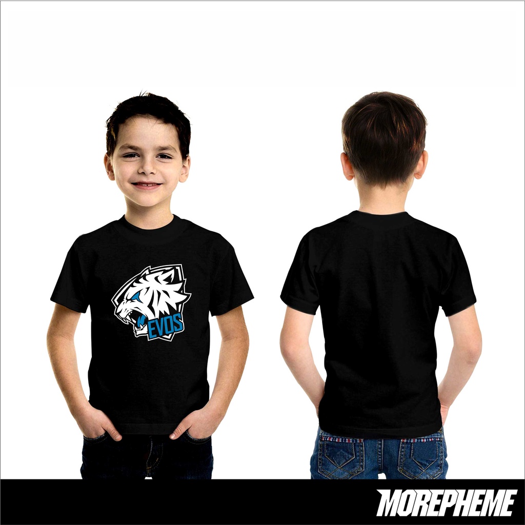 Kaos Anak EVOS eSport Baju Game Logo / Kaos Morepheme