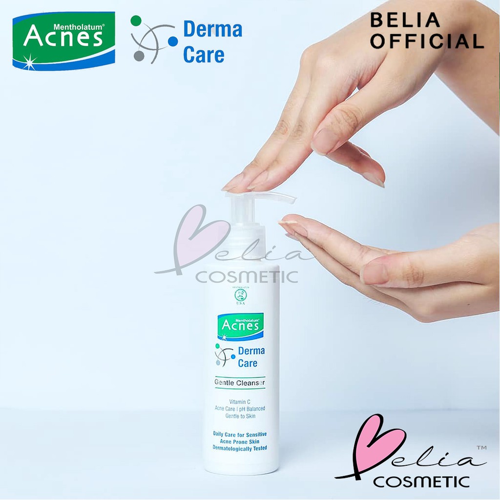 ❤ BELIA ❤  ACNES Derma Care Anti Blemish Essence 20mL | Gentle Cleanser 120 anti jerawat PROMO