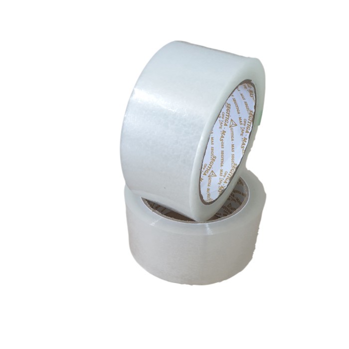 

Lakban Bening 2 inch 48mm 90yard Lakban Besar 2in 48 mm 90 yard OPP Tape Selotip Solasi Solatip