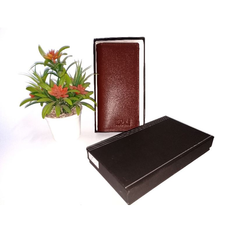 Dompet Kulit Asli 100% Dompet Kulit Pria model panjang