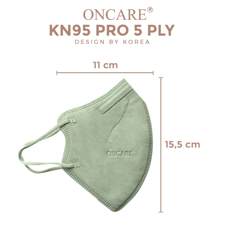 Masker KN95 N95 5ply mouson Pro Colorful N95 KN 95 Oncare Masker Earloop careion Original model Korea