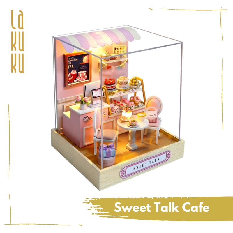 Lakuku - DIY miniatur interior rumah doll house maket room