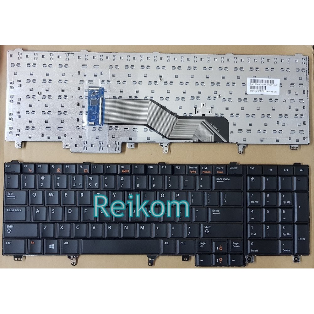 Keyboard Laptop Notebook Dell Precision M4600 M4700 M6600 M6700 Shopee Indonesia