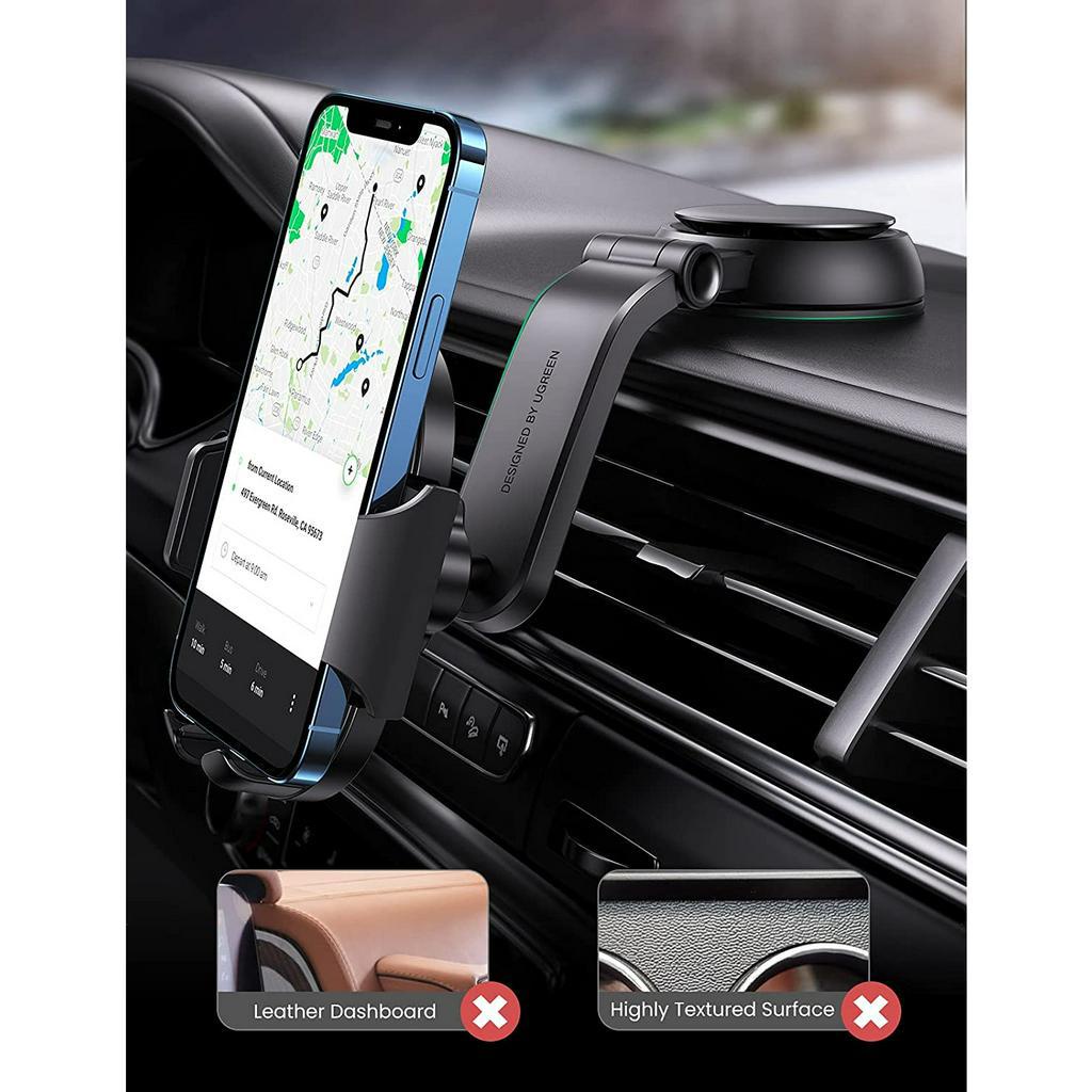 UGREEN Car Phone Holder Dashboard Kaca Holder Mount HP Mobil