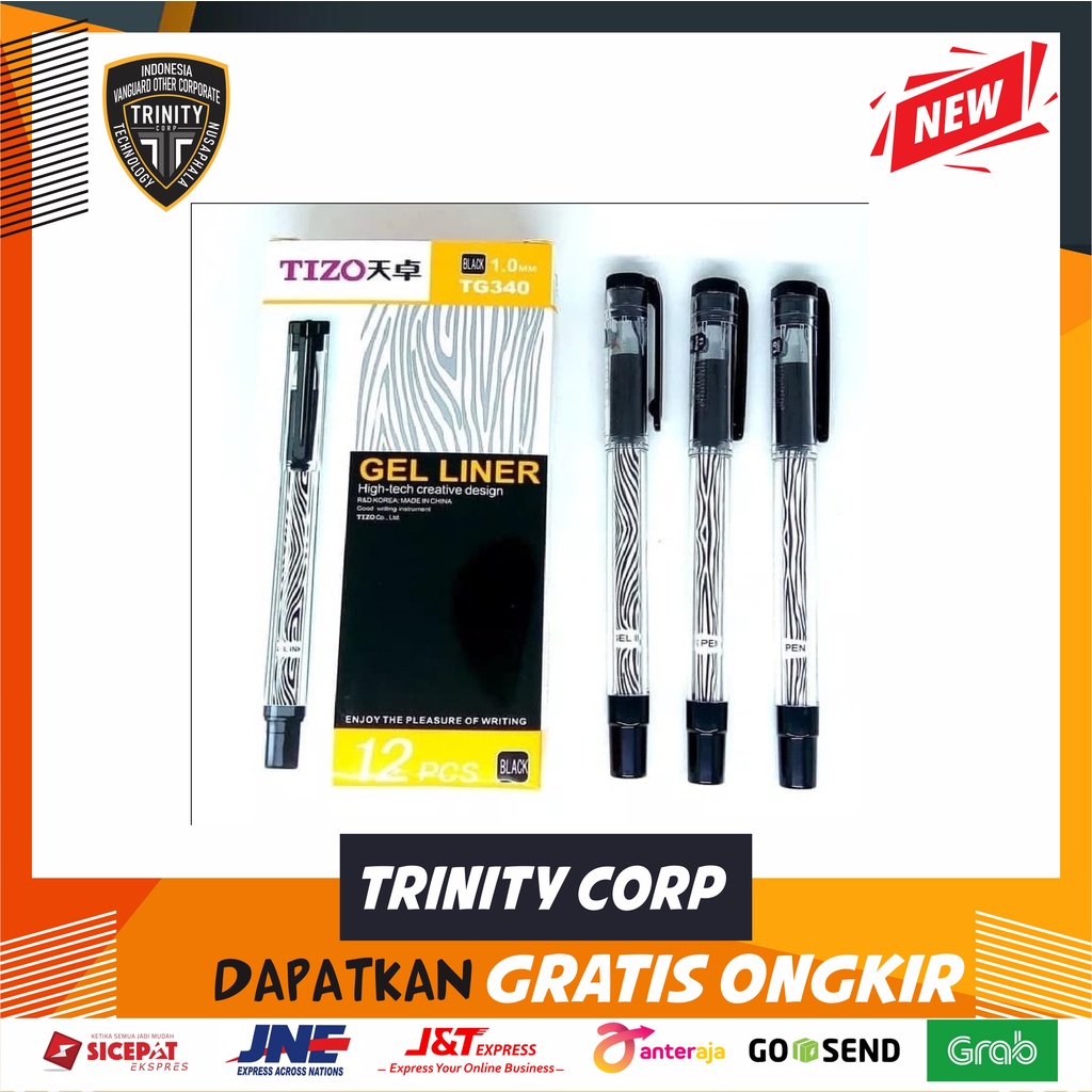 

PULPEN GEL LINER TIZO 1.0 MM TG 340 ( PAK ) ORIGINAL