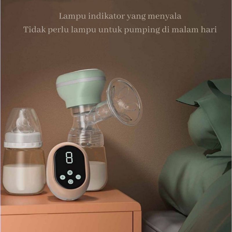 POMPA ASI Wearable Elektrik Wearable Breast Pump Rechargeable Handsfree Portable