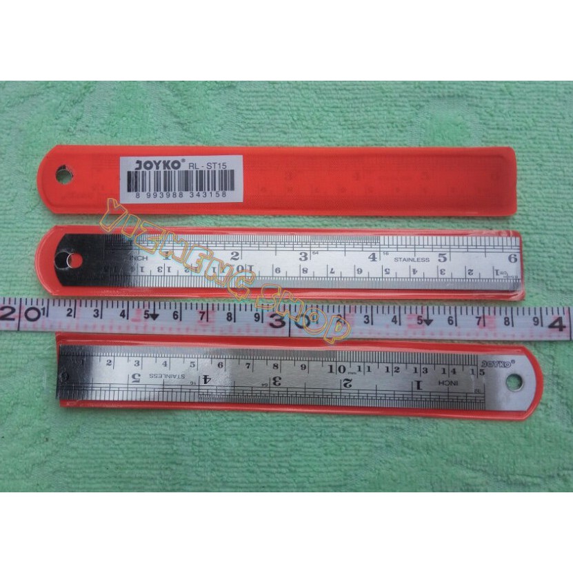 

PENGGARIS BESI 15cm JOYKO