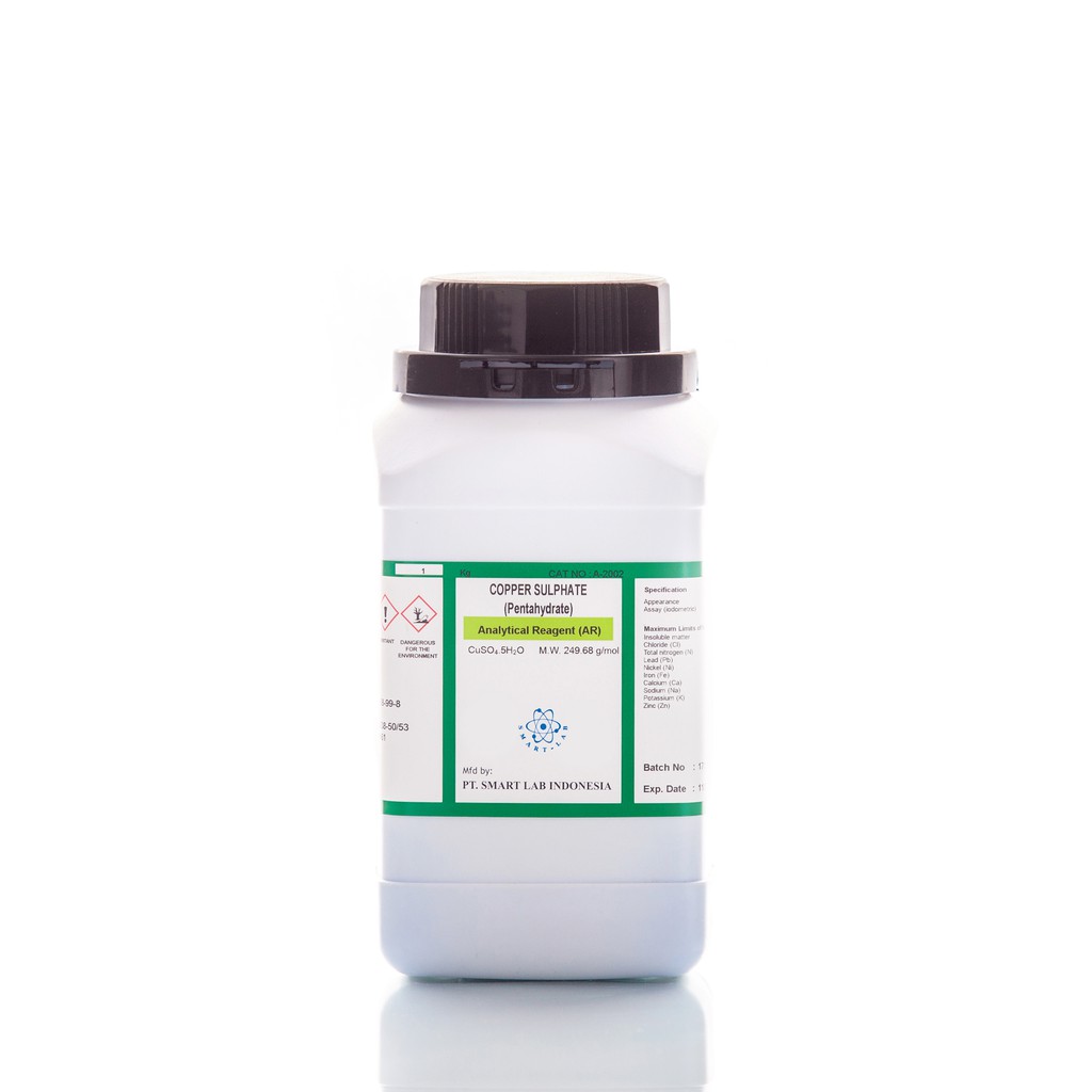 COPPER SULPHATE PENTAHYDRATE 1KG SMART LAB BEST QUALITY