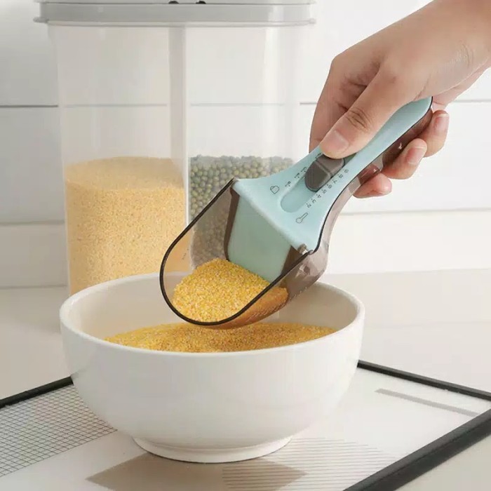 Sendok takar 2 in 1 bahan kering / cair/Measuring spoon Sendok tepung