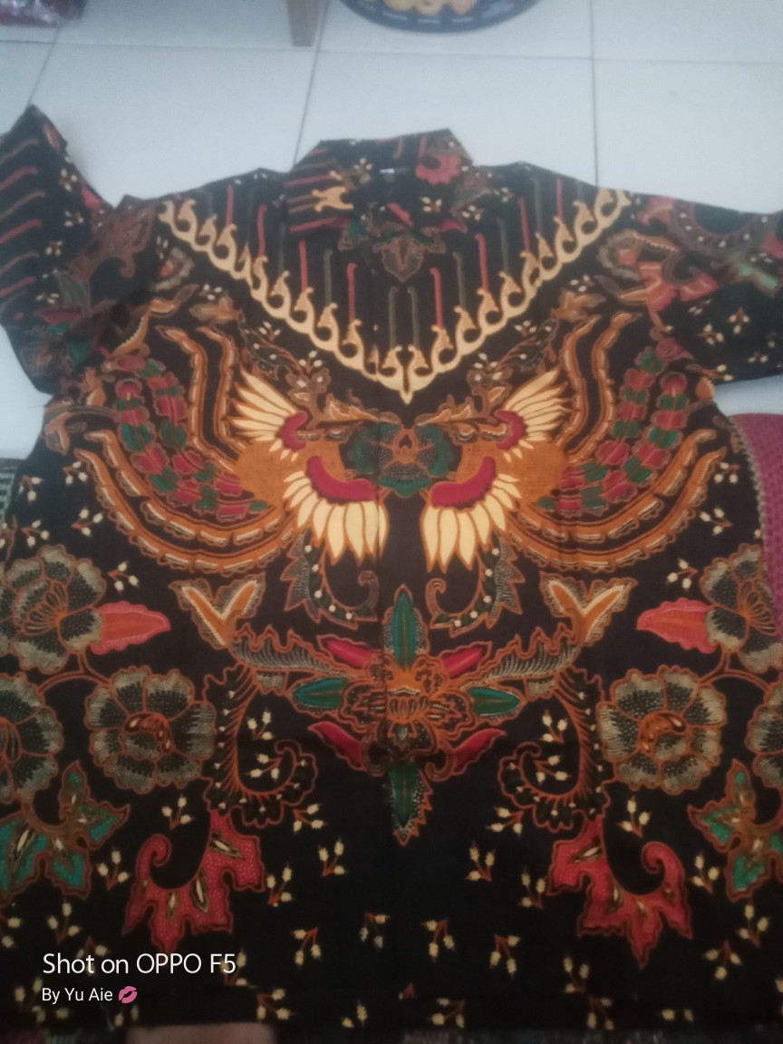 Kemeja Batik Lengan Panjang Size M L Xl Xxl Xxxl