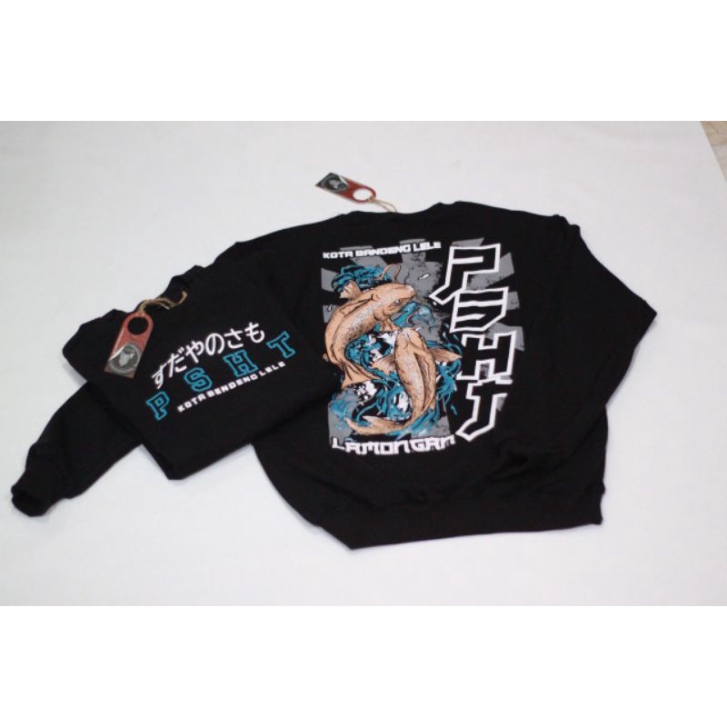 Sweater CrewNeck ArtWork PSHT Lamongan Bandeng Lele