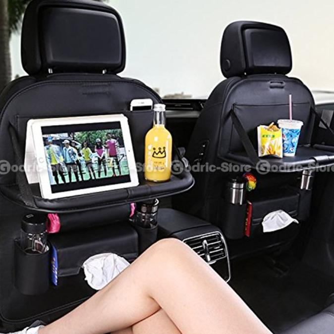 2 Pcs Premium Car Seat Organizer Tas Kantong Jok Mobil Brio
