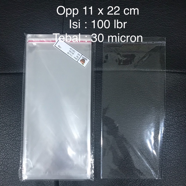 

Plastik opp lem tebal 03 11x22 11 x 22 seal 100 lembar pcs kaca 30 micron undangan bening murah