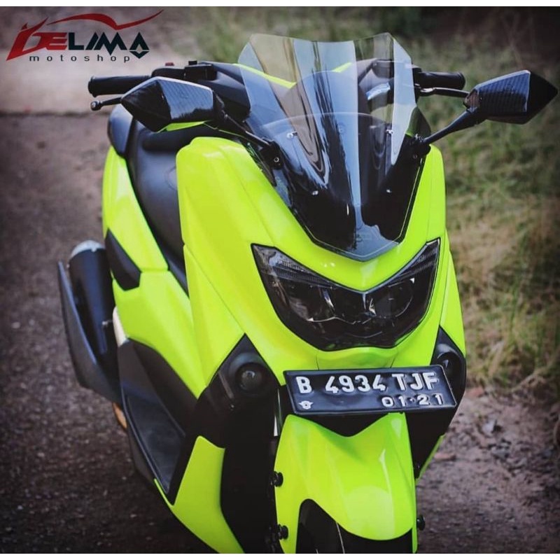 Windshield ws visor yamaha nmax old sectbill vector