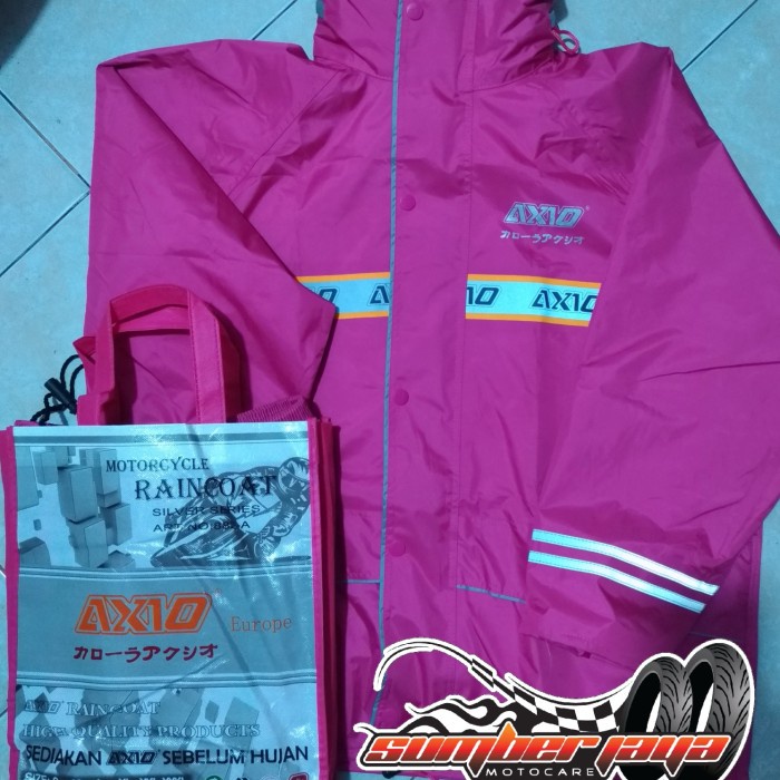 Raincoat Axio 882 Khusus Pink