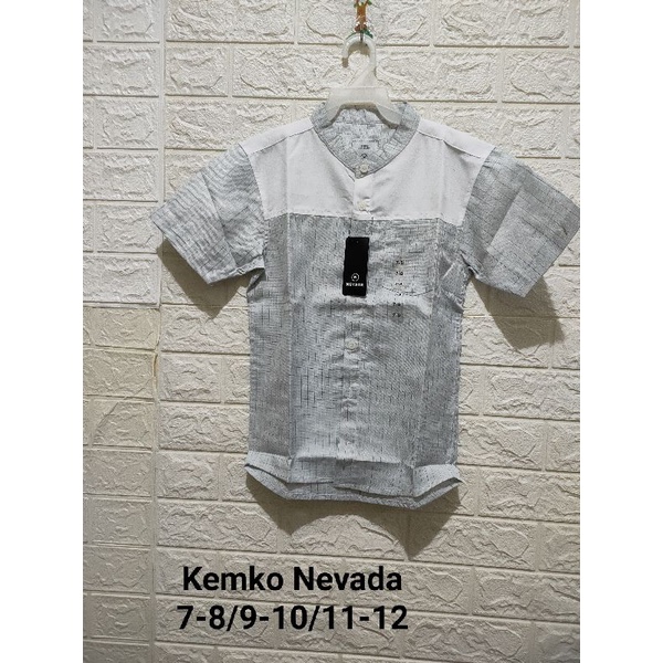 Kemeja koko nevada anak