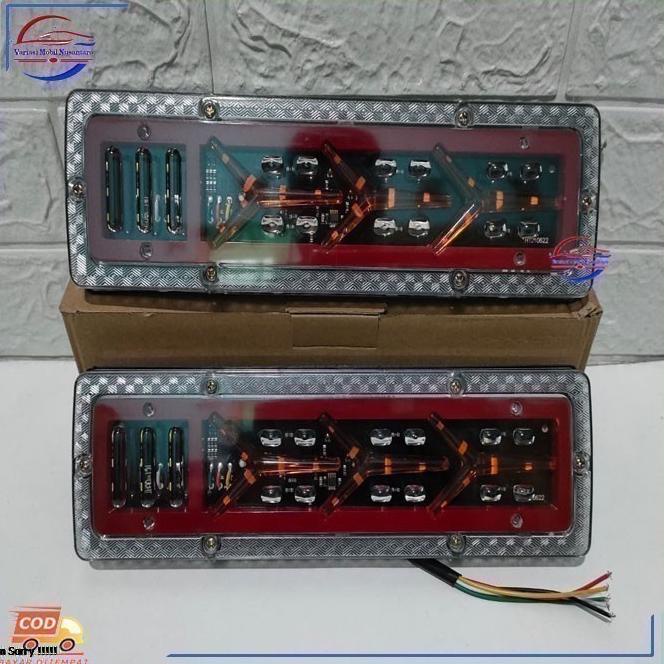 Lampu Stop Lamp Led Stoplamp Rem Belakang Mobil Pick Up Canter Truk