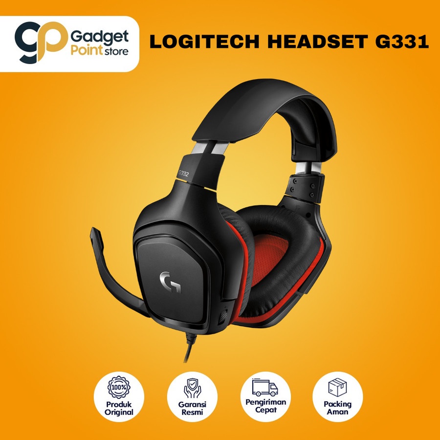 Headphone I Headset Gaming Logitech G331 - Original Garansi 2 Tahun