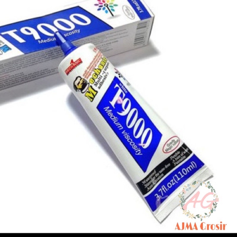 

Lem Touchscreen T9000 White 110ml - Lem Layar Sentuh T - 9000 Putih Mechanic