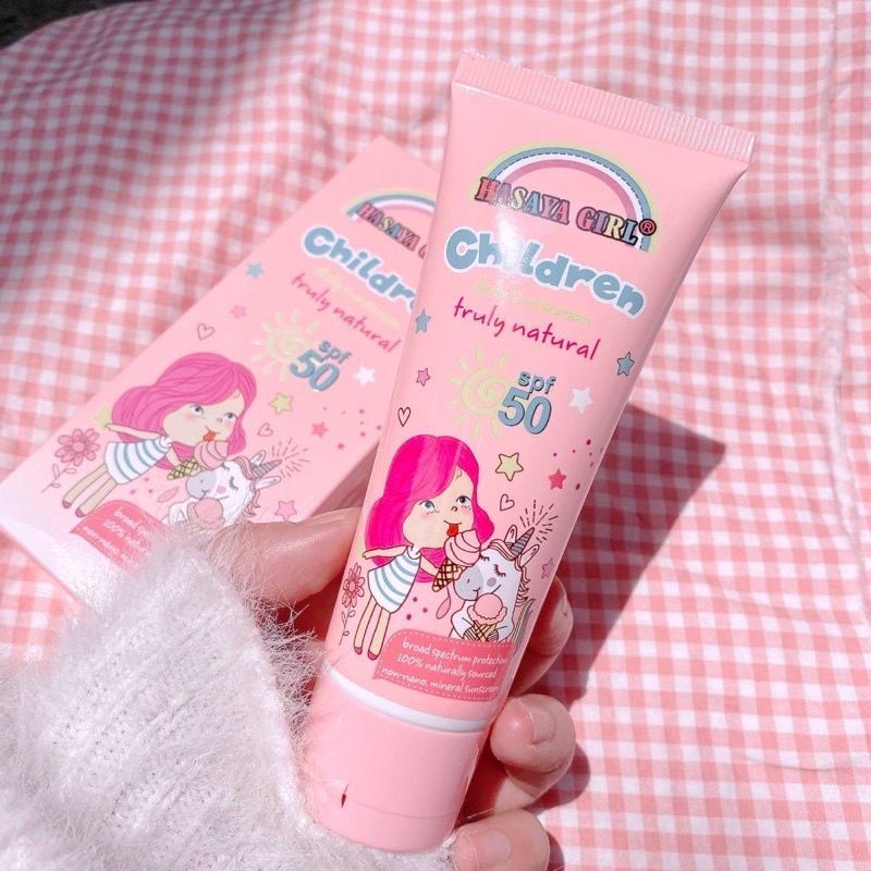 [ECER] SUNSCREEN / SUNBLOCK HASAYA GIRL CHILDREN SPF50 NO.JH3751