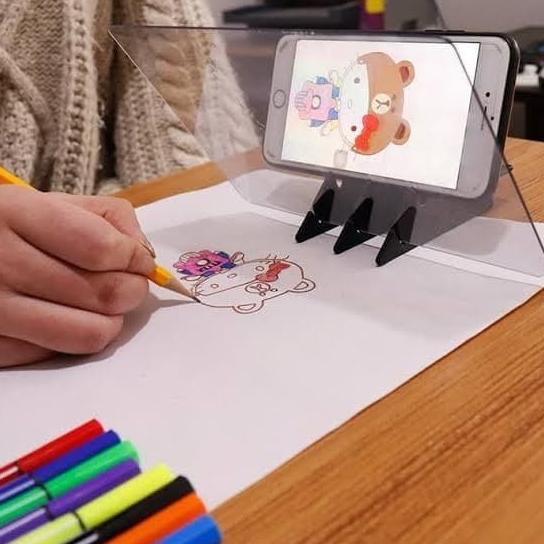 

(BISA COD) Sketch Tracing Drawing Board Optical Draw Projector Painting Tracing EKSLUSIF Kode 1139
