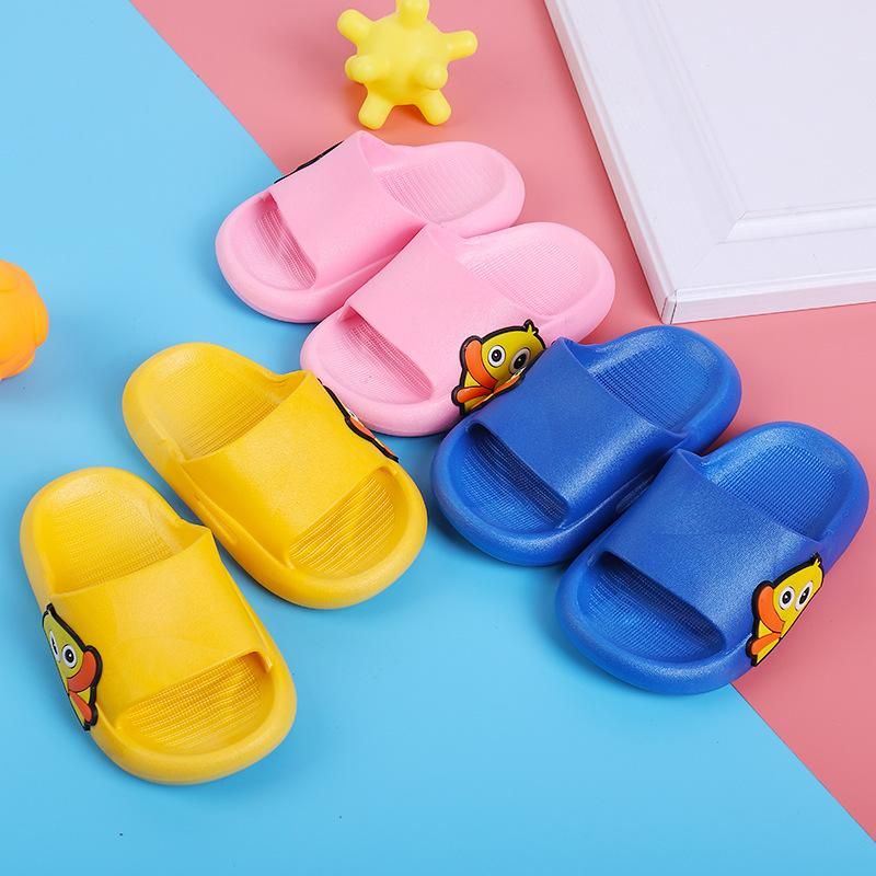 Sandal Slop Karet Anak Karakter Bebek Duck Import RF