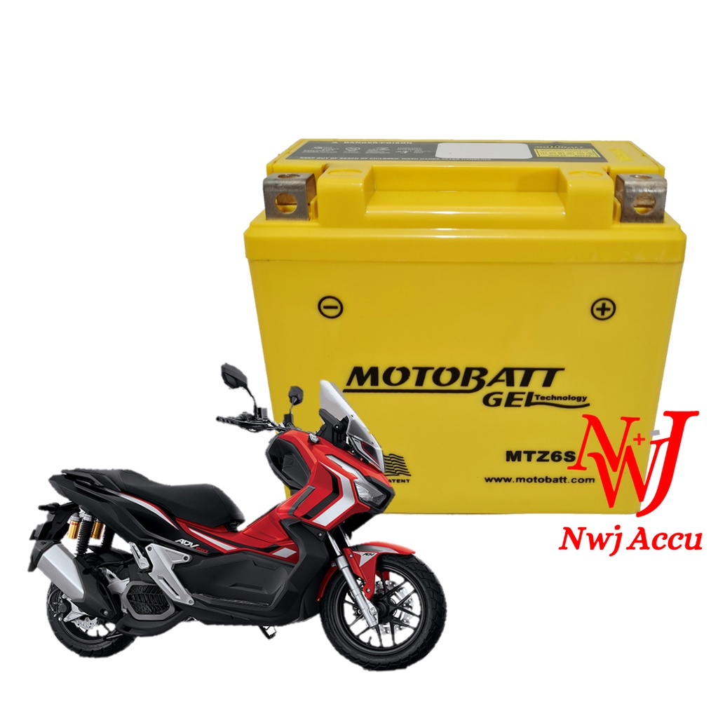 Jual Aki Motor Honda ADV 150 ADV 160 MTZ6S GTZ7S GTZ6V YTZ7S YTZ6V