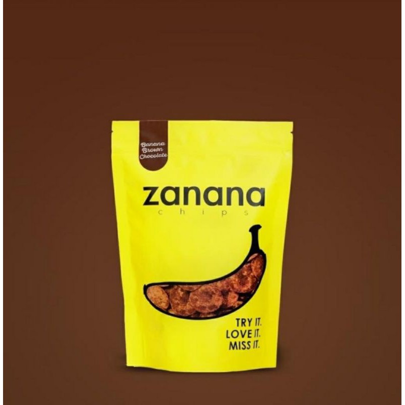 Zanana Chips berat 80 gram,cemilan enak,pisang enak