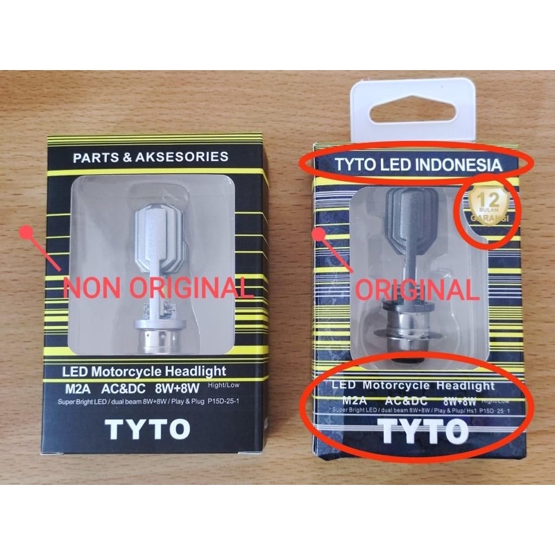 Bholam depan led 2sisi TYTO original DI JAMIN TYTO LED ORIGINAL TYTO 100%