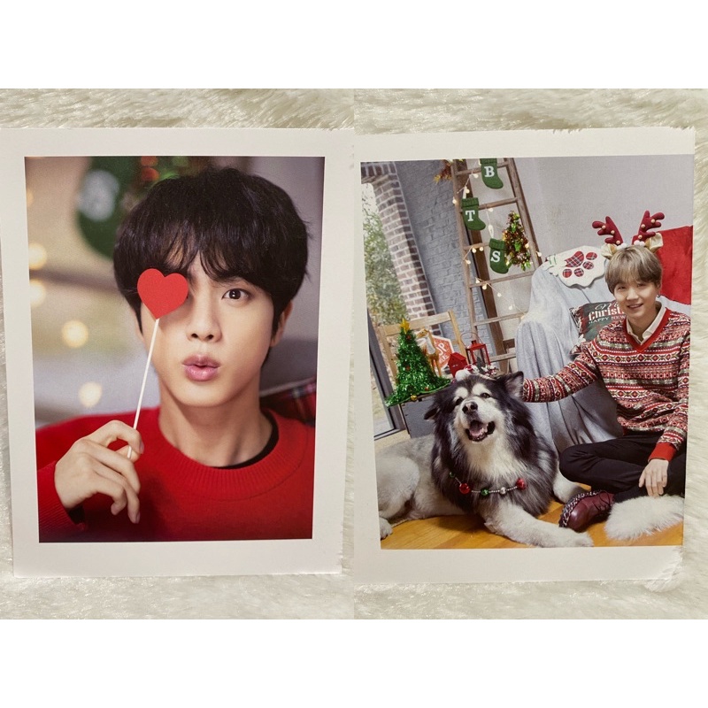 (3) BTS dicon JIN seokjin postcard photo sharing OFFICIAL | posca pc poca baret