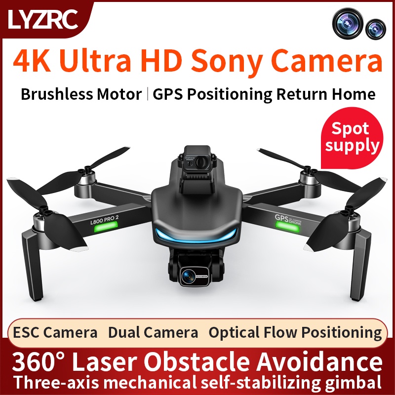 L800 PRO2 Professional GPS 5G WIFI  4K Drone 3-Axis Gimbal  360° Obstacle Avoidance -DRONE L800 PRO2