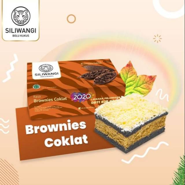 

Siliwangi Bolu Kukus rasa Brownies Coklat