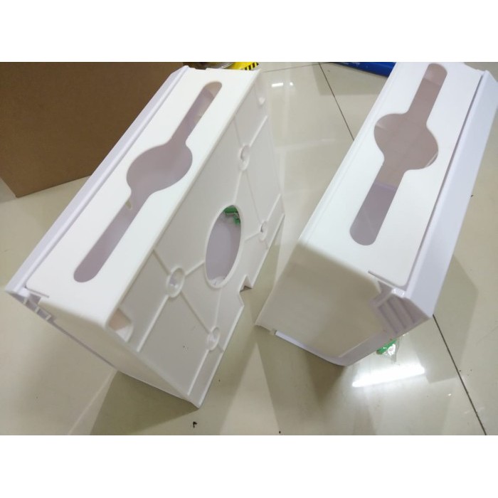 Tempat Tissue Box Roll PVC Tisu Gulung Kamar Mandi Toilet/ TEMPAT KOTAK TISU PVC