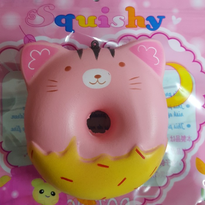 Squishy Jumbo Donut. Model Panda Kitty. Slow Soft Scented Roti. Murah