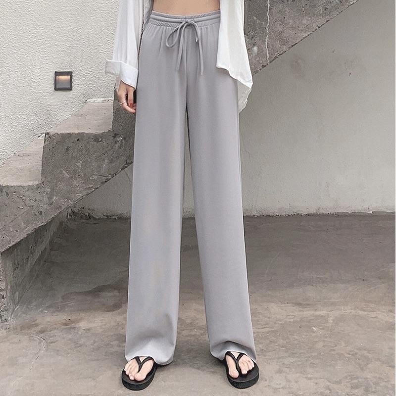 [CLEARANCE SALE] PANTS HIGHWAIST SANTAI  CELANA PANTS WANITA CEWEK CULLOTE HW BAGGY KANTORAN MX845