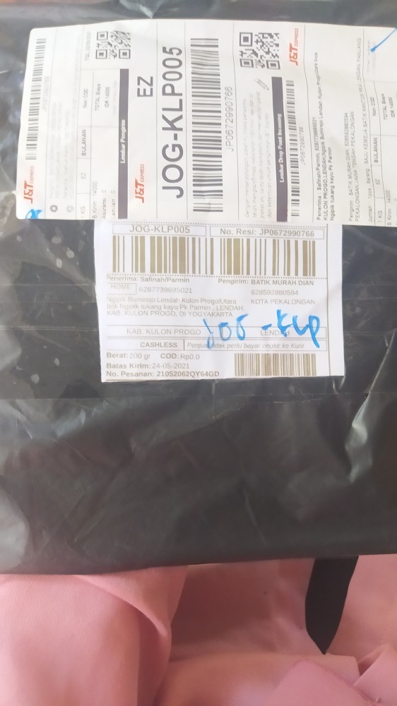 Baju Kemeja Batik Kantor Pria Lengan Panjang Fashion Solo Bw 117