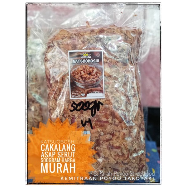 

Katsuoboshi 500gram Cakalang Serut Topping Takoyaki
