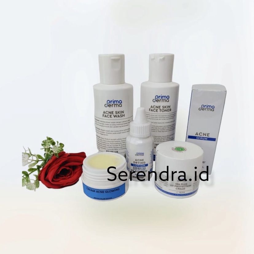 PRIMADERMA PAKET ACNE SUPER GLOWING LENGKAP